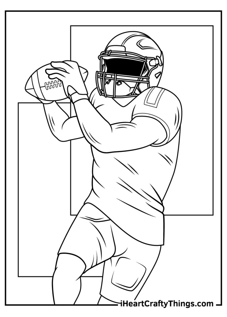 Nfl Coloring Pages Printable
