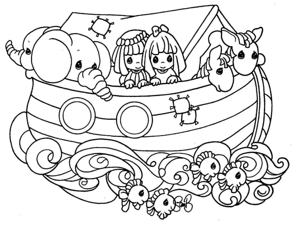Noahs Ark Printable Coloring Pages At GetColorings Free Printable