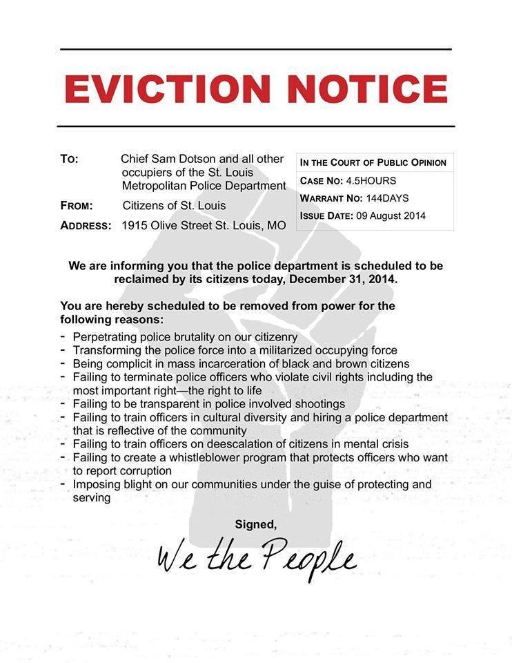 Official Eviction Notice Template