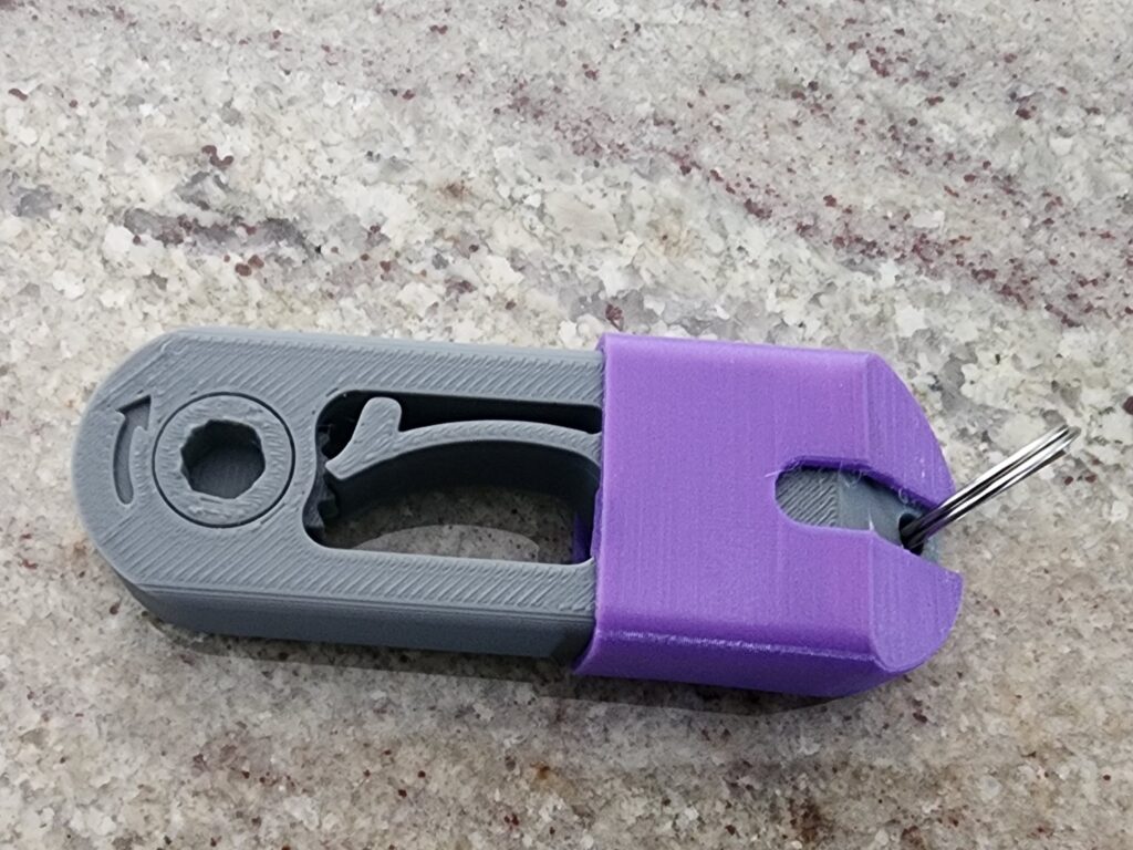 Print In Place 1 4 Bit Ratchet By J R Download Free STL Model