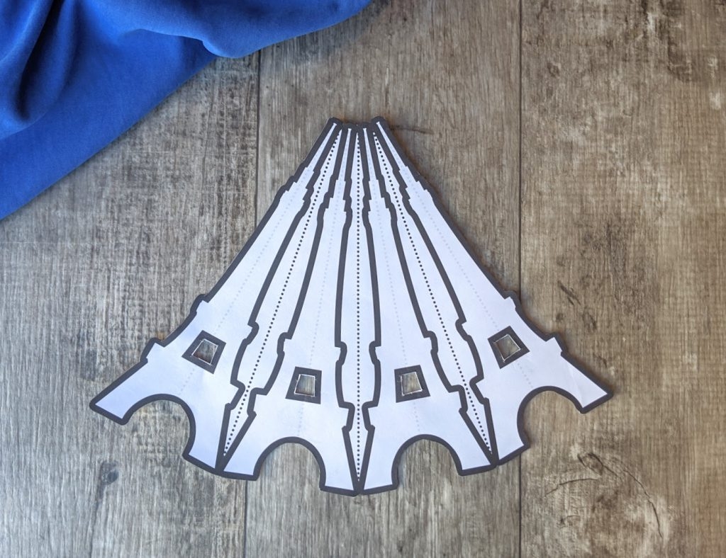 Printable 3d Eiffel Tower Template Free Printable Templates