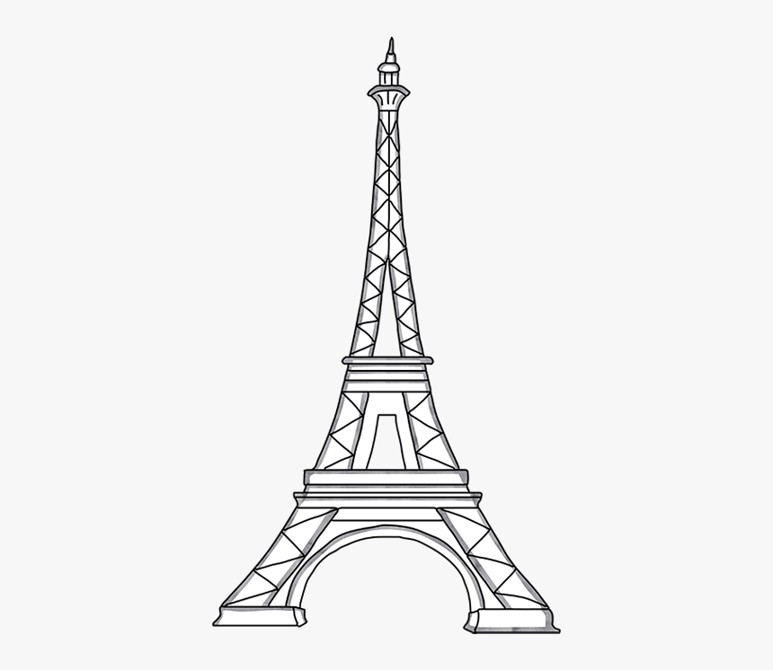 Printable 3d Eiffel Tower Template Free Printable Templates