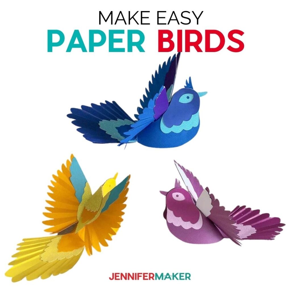 Printable 3d Paper Bird Template Free Printable Paper Craft Birds
