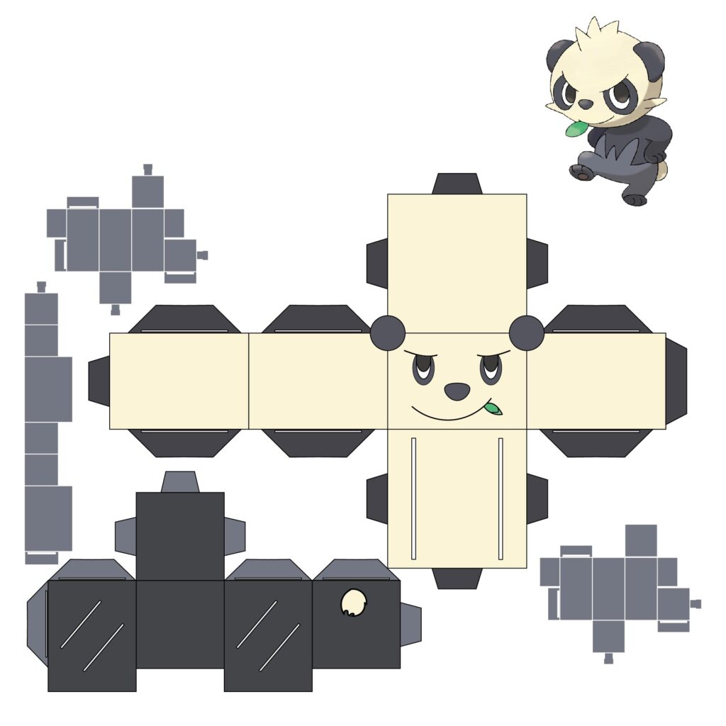 Printable 3D Paper Crafts Templates