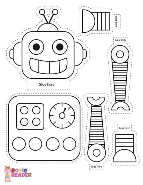 Printable 3D Robot Template