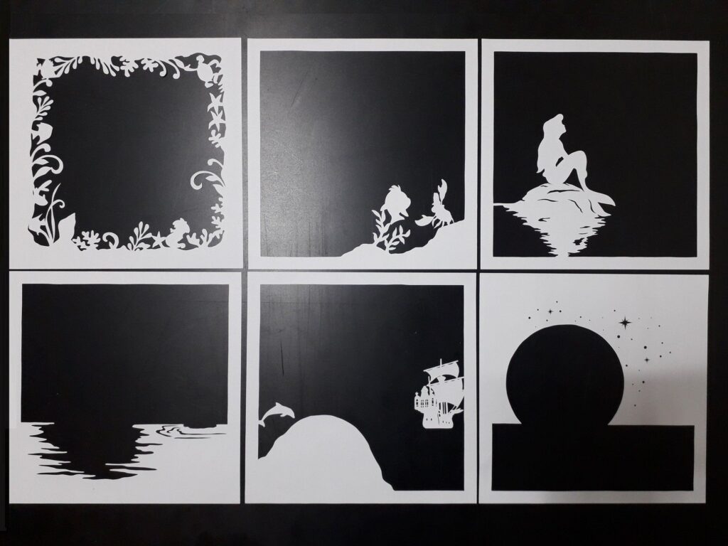 Printable 3d Shadow Box Templates