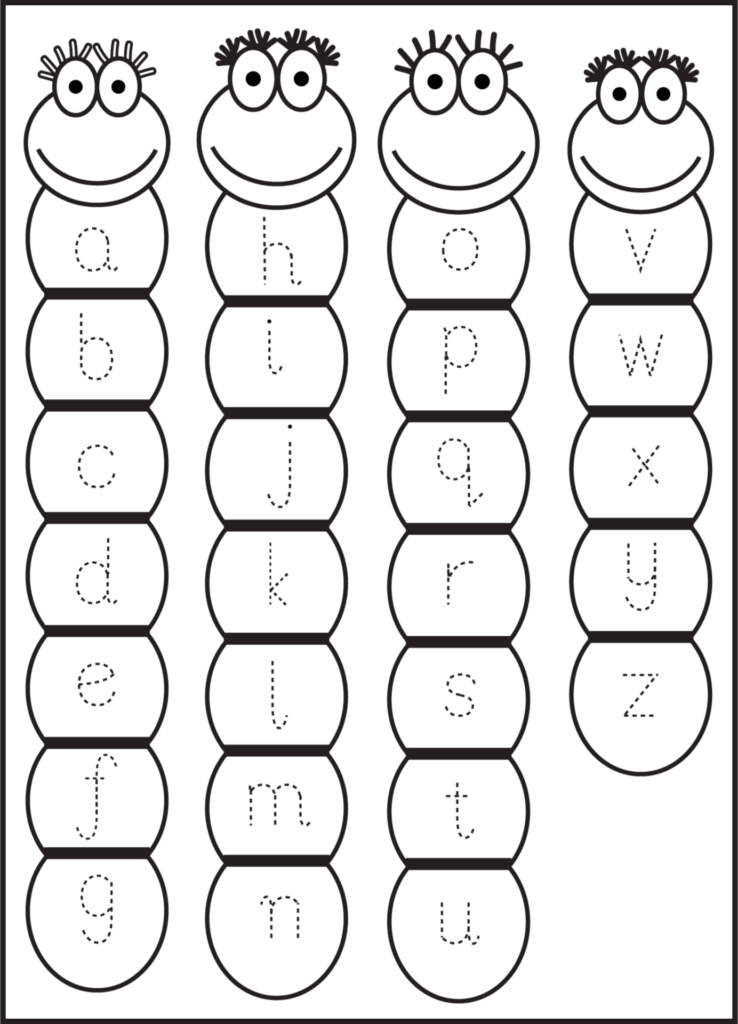 Printable Abc Letter Tracing Worksheets