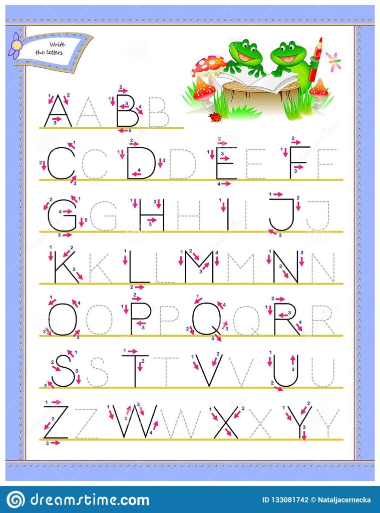 Printable Abc Tracing Worksheets