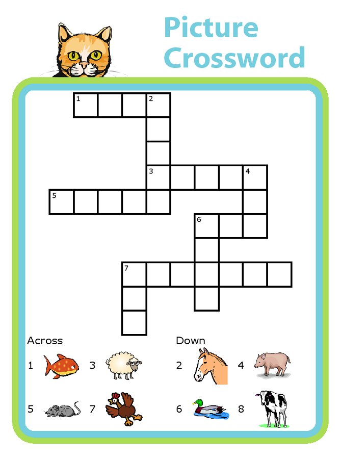 Printable Beginner Crossword Puzzles Printable Crossword Puzzles Free