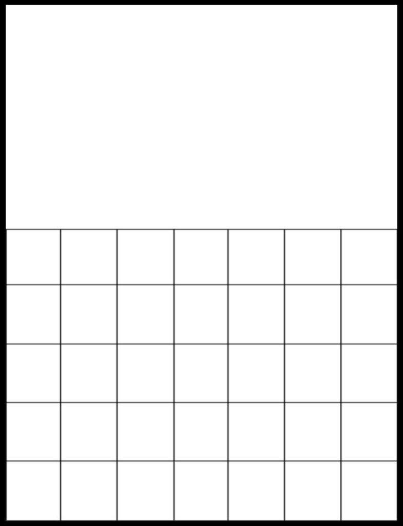 Printable Blank Calendar Grid Example Calendar Printable