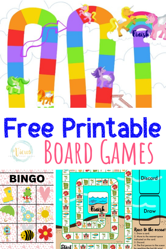 Printable Board Games For Kids