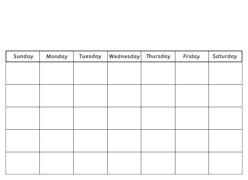Printable Calendar Range Of Dates Free Printable Templates