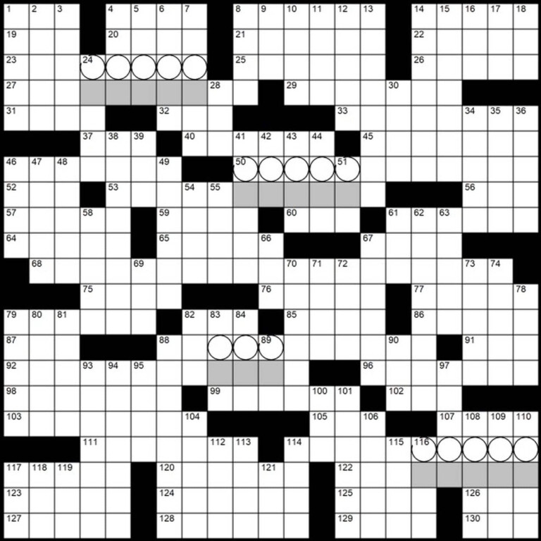 Printable Crossword Puzzle Washington Post Printable Crossword Puzzles 