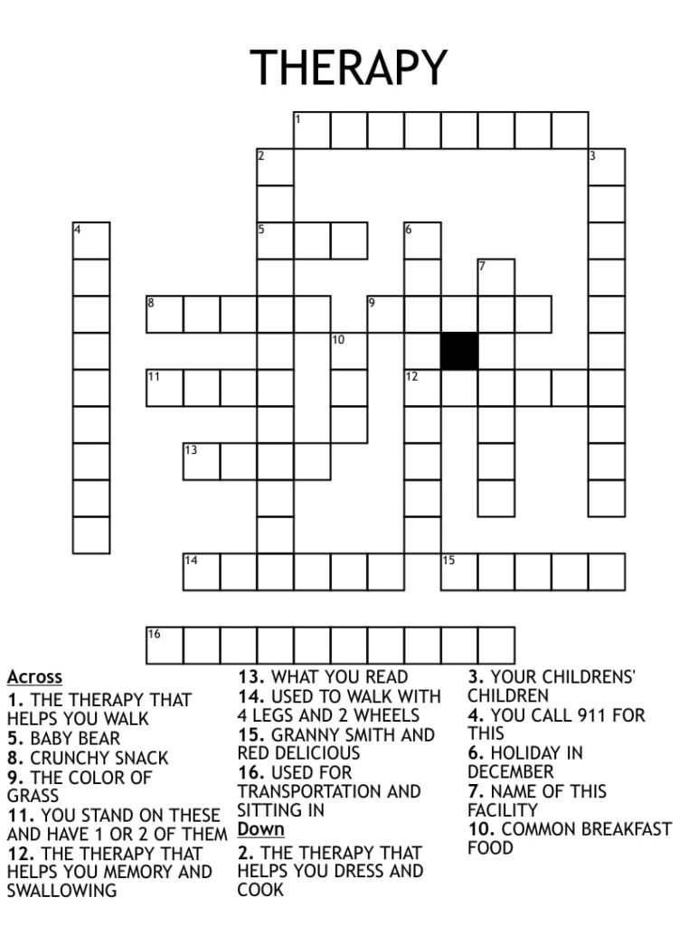 Printable Crossword Puzzles For Teens Printable JD