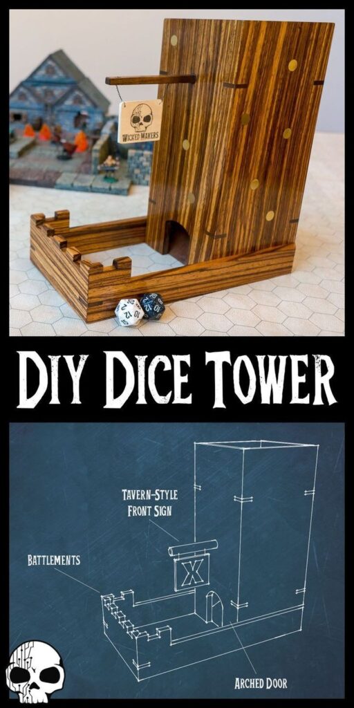 Printable Dice Tower Plans Pdf