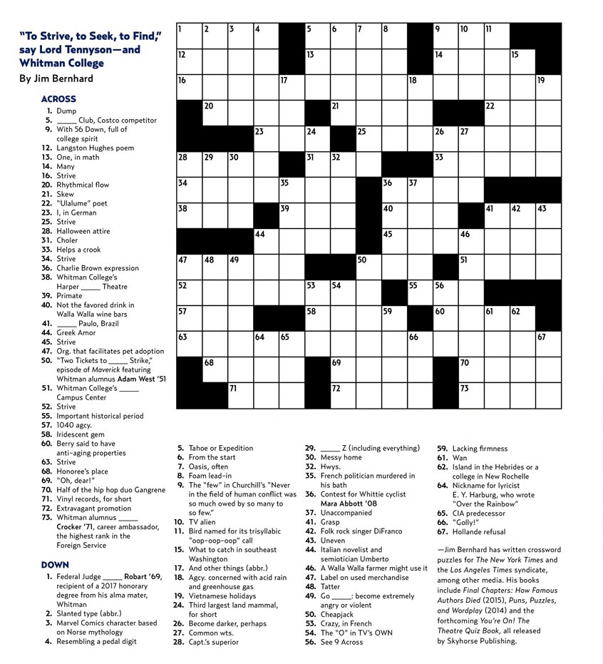 Printable Difficult Crossword Puzzles