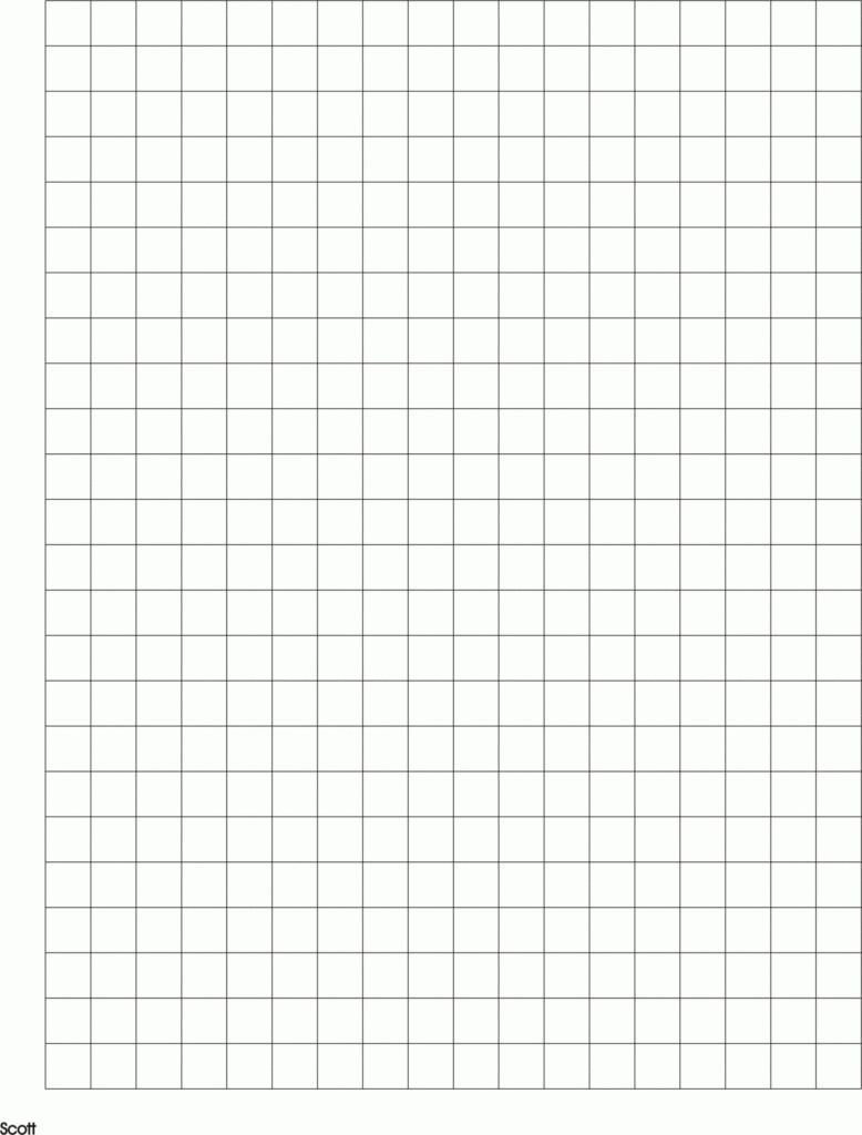 Printable Graph Paper A4