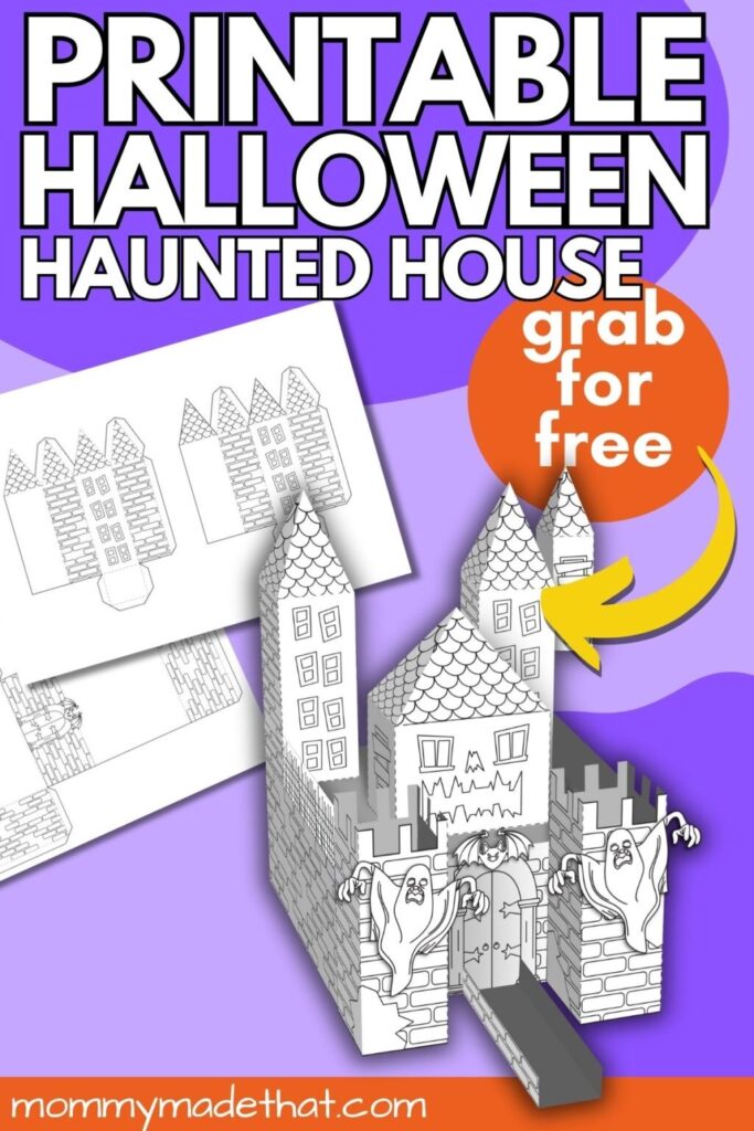 Printable Halloween House 3D Printable Spooky Castle