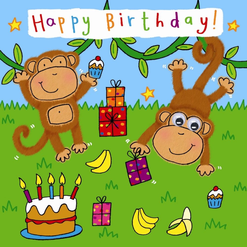 Printable Kids Birthday Cards