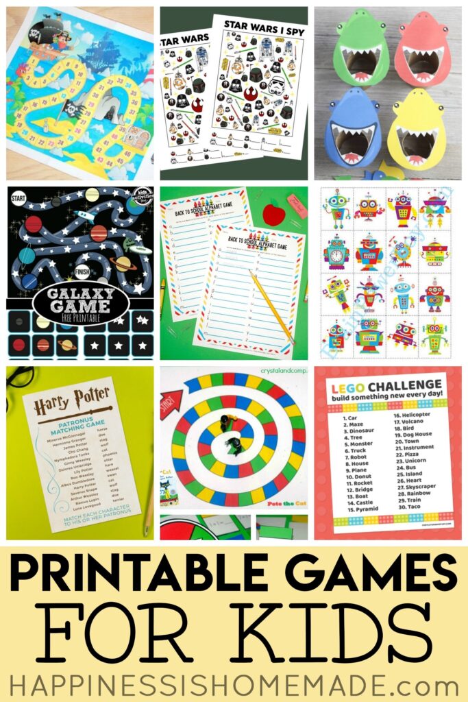 Printable Kids Games