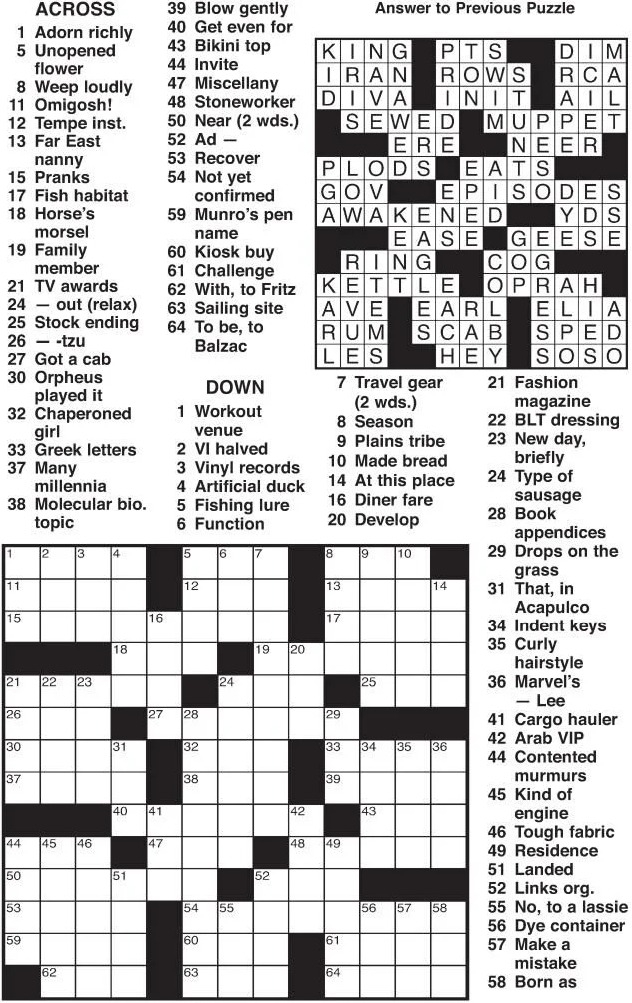 Printable Medium Crossword Puzzles Buickcafe