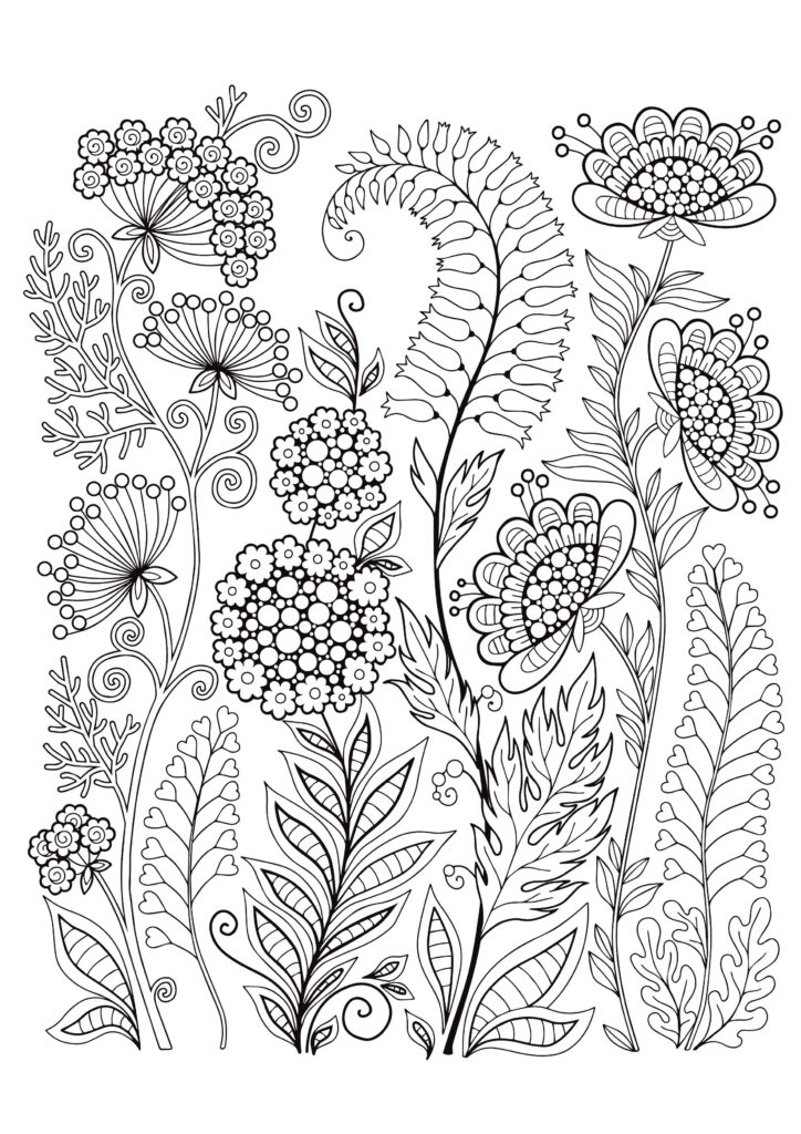 Printable Mindfulness Coloring Pages Printable Templates Free