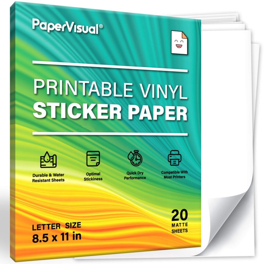 Printable Permanent Vinyl Sticker Paper Get What You Need For Free