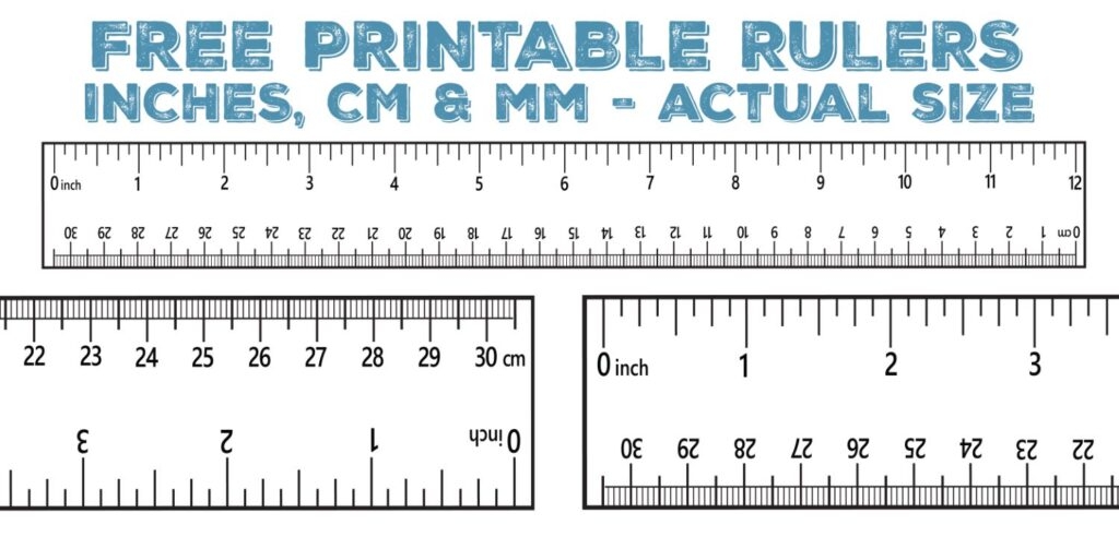 Printable Ruler Inches And Centimeters Actual Size