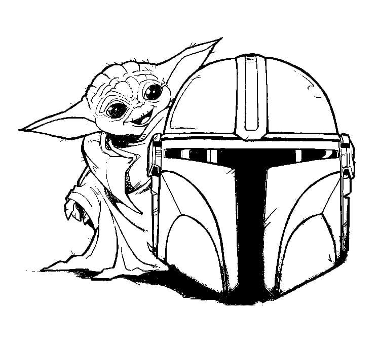 Printable Yoda Coloring Pages