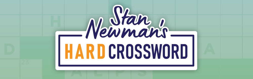 Stan Newman s Hard Crossword Puzzle Play For Free