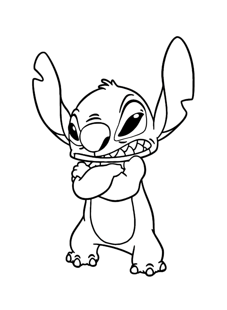 Stitch Coloring Pages Printable Coloring Page Free Printable Coloring 