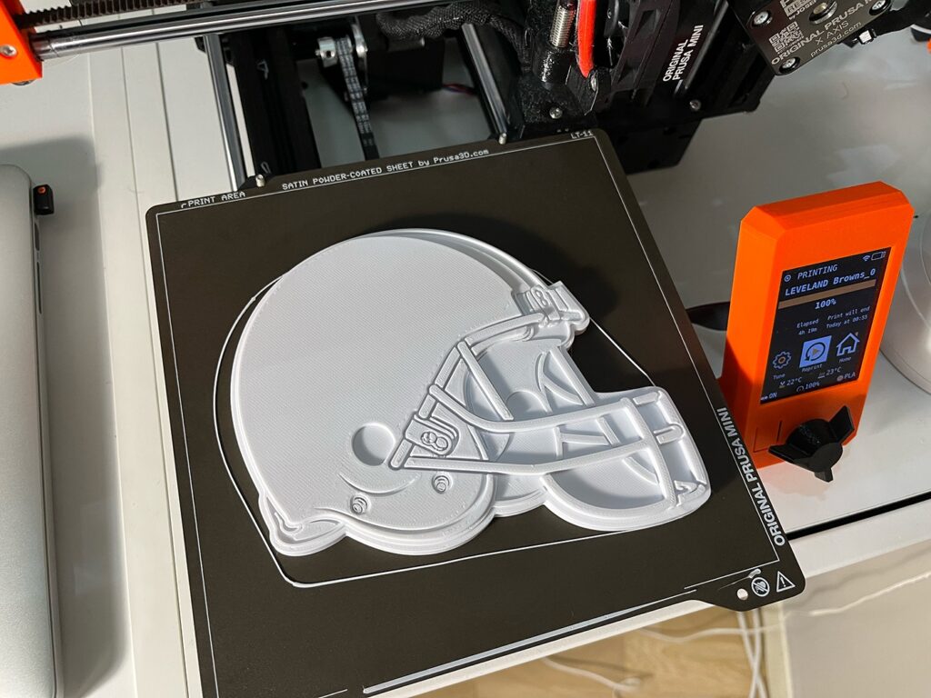 STL File Cleveland Browns Plaque 3D Printer Design To Download Cults