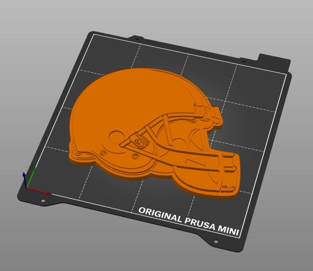 STL File Cleveland Browns Plaque 3D Printer Design To Download Cults