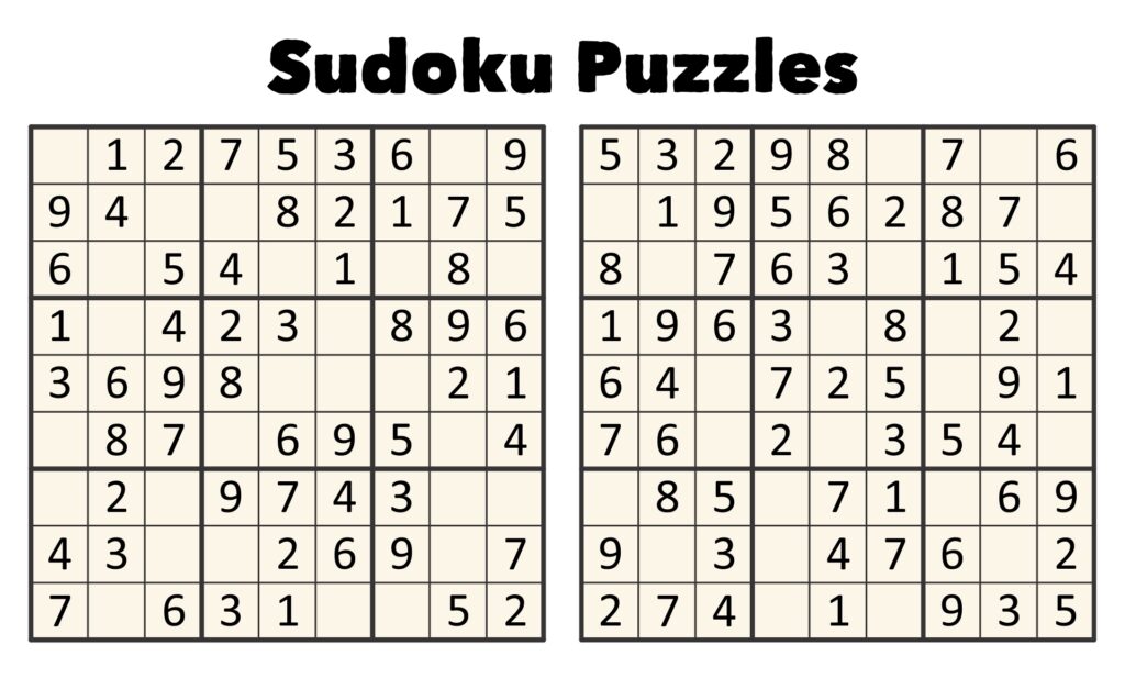 Sudoku Puzzles To Print 10 Free PDF Printables Printablee