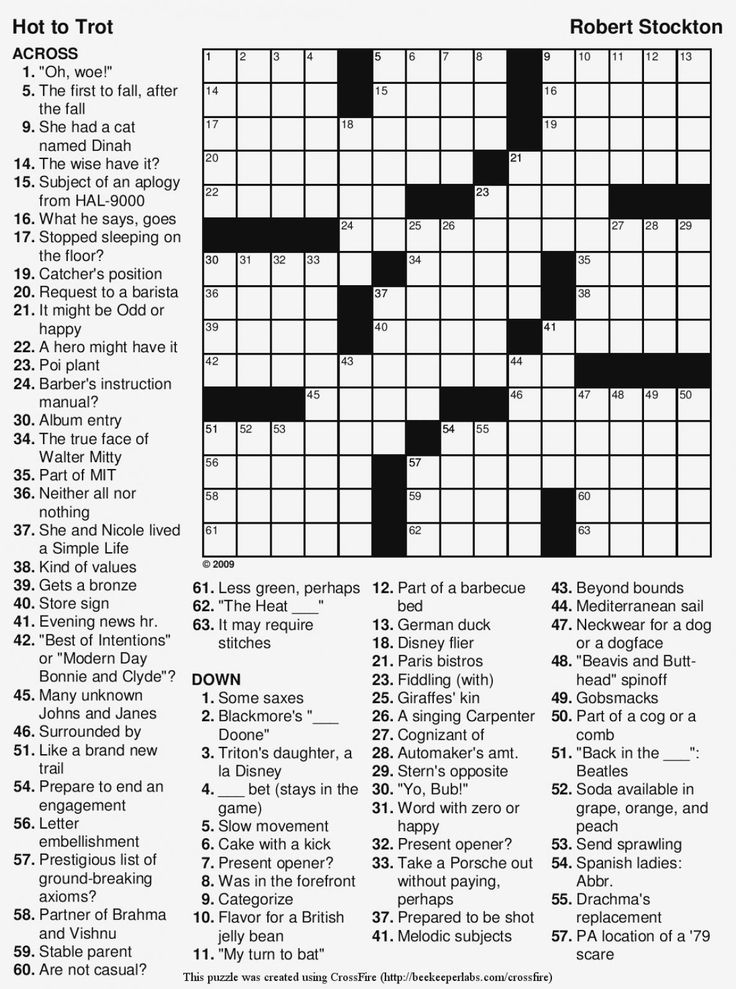 Sunday Crossword Merl Reagle