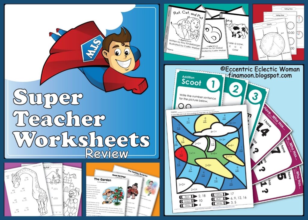 Super Teachers Free Printable Worksheets