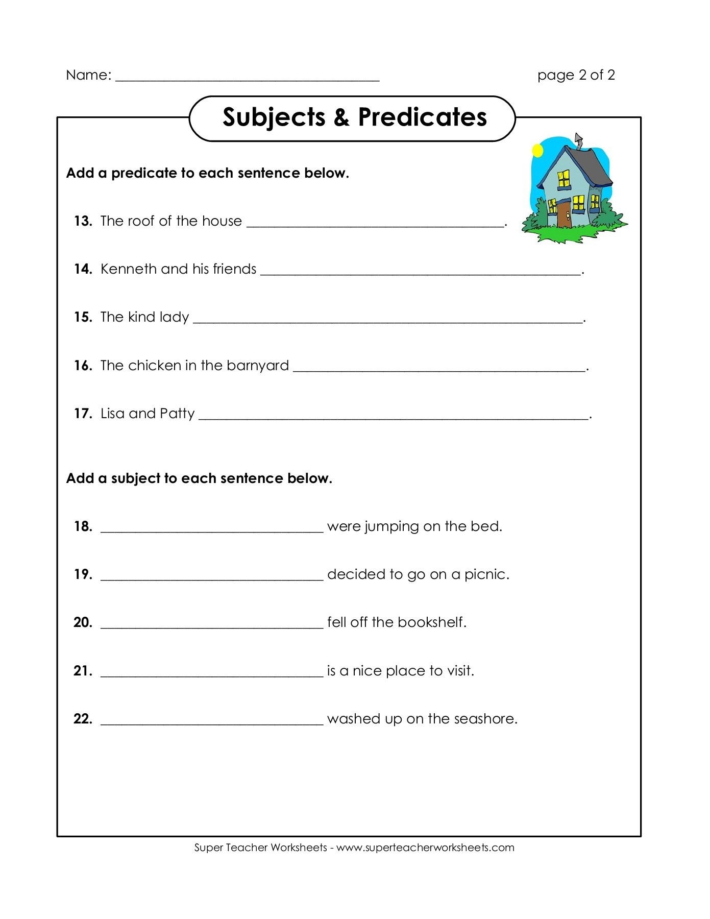 Super Teachers Free Printable Worksheets