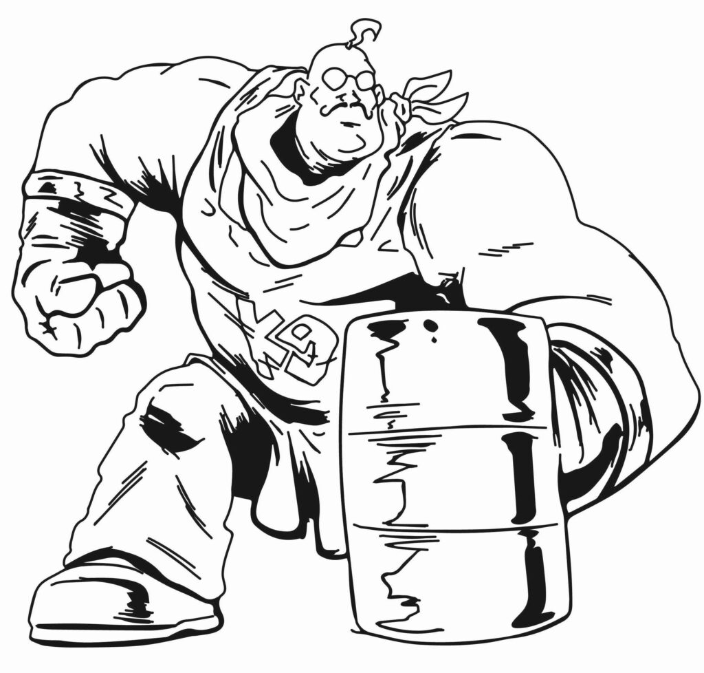 Superhero Free Printable Coloring Pages