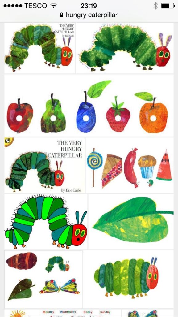 The Very Hungry Caterpillar Food Printables