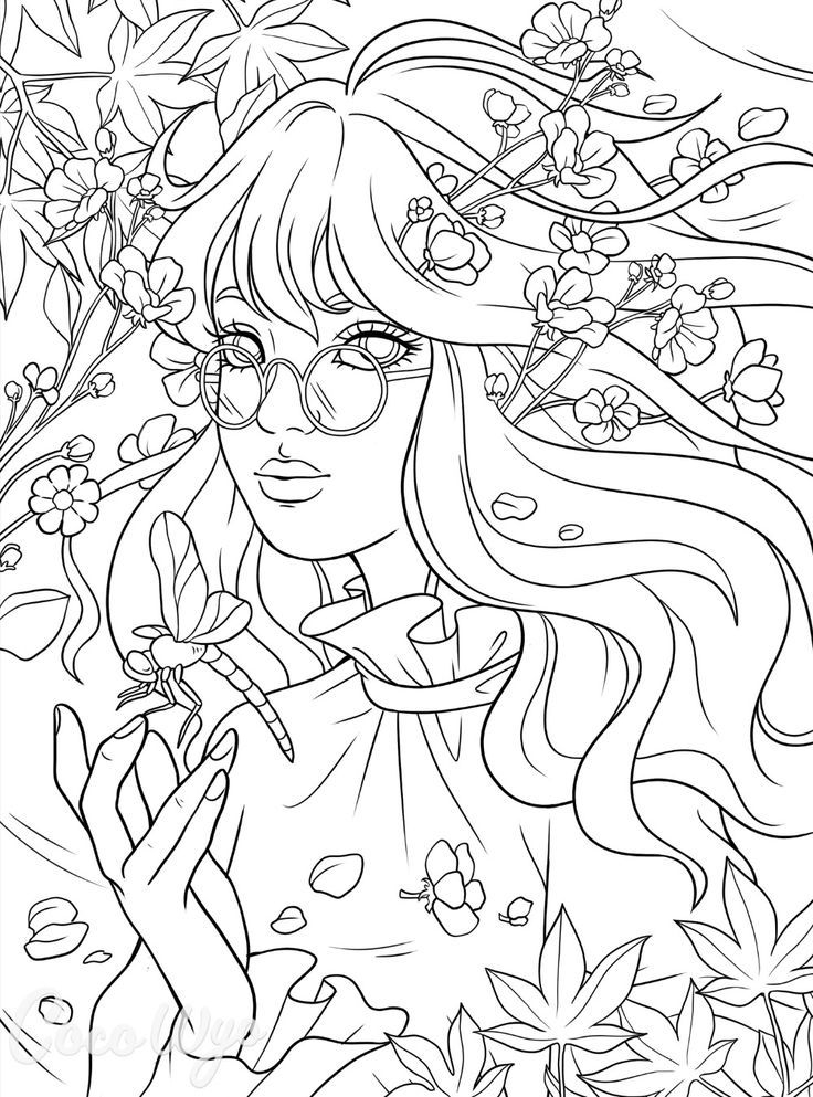 This Is A PRINTABLE COLORING PAGE Of The Autumn Breeze Coloring Book