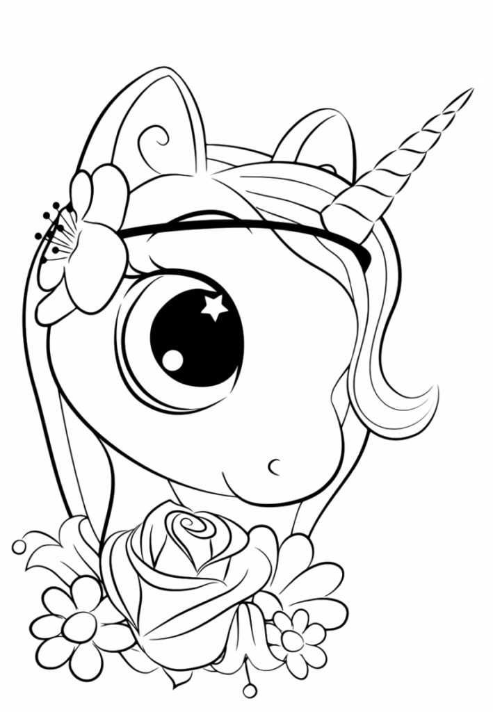 Top 50 Free Printable Unicorn Coloring Pages Online