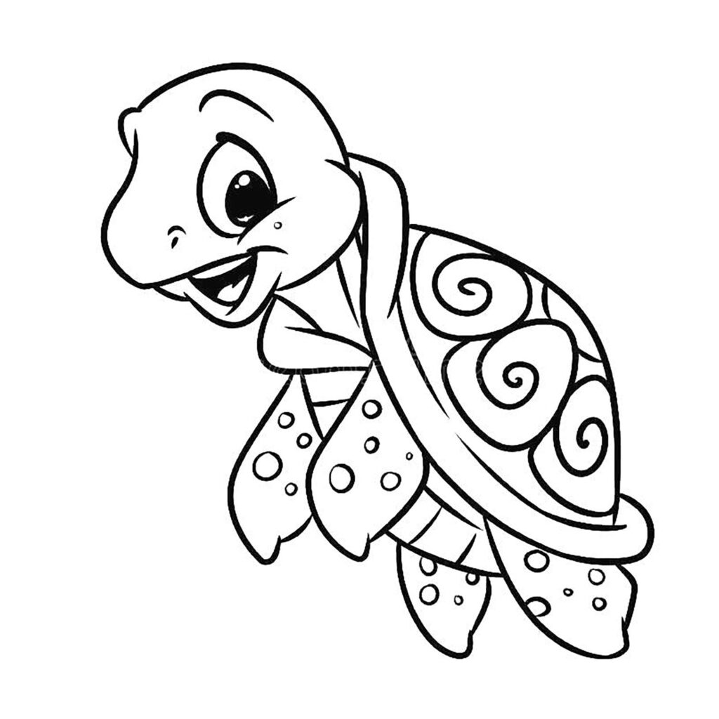 Turtle Coloring Pages Printable