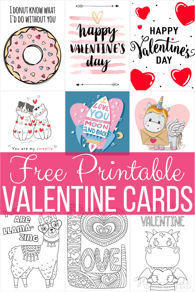 Valentines Cards Free Printable