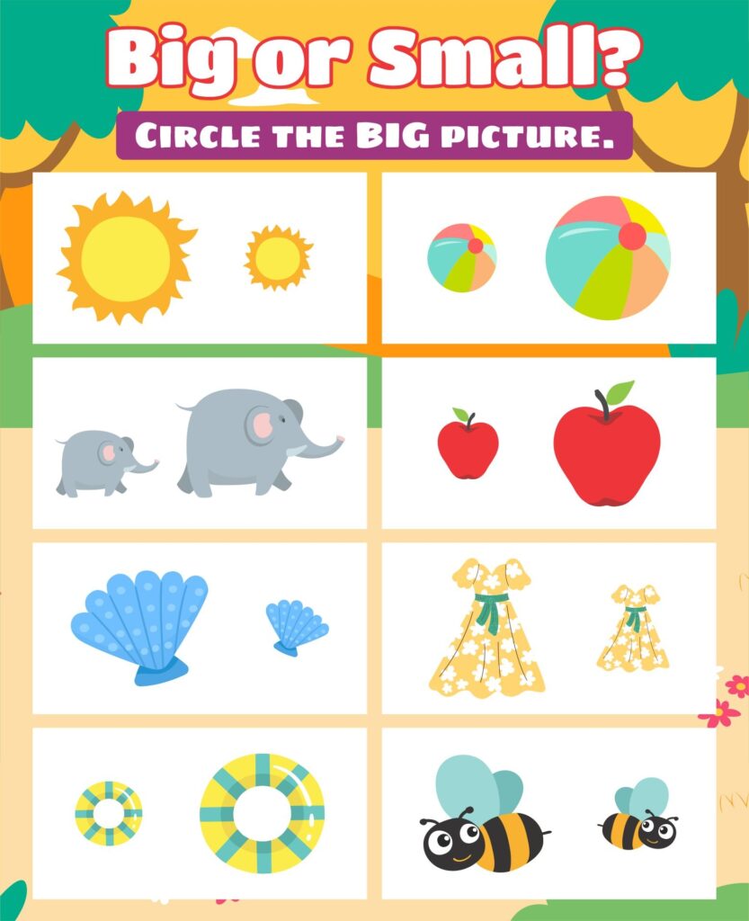 Worksheets For 3 Year Olds Printables