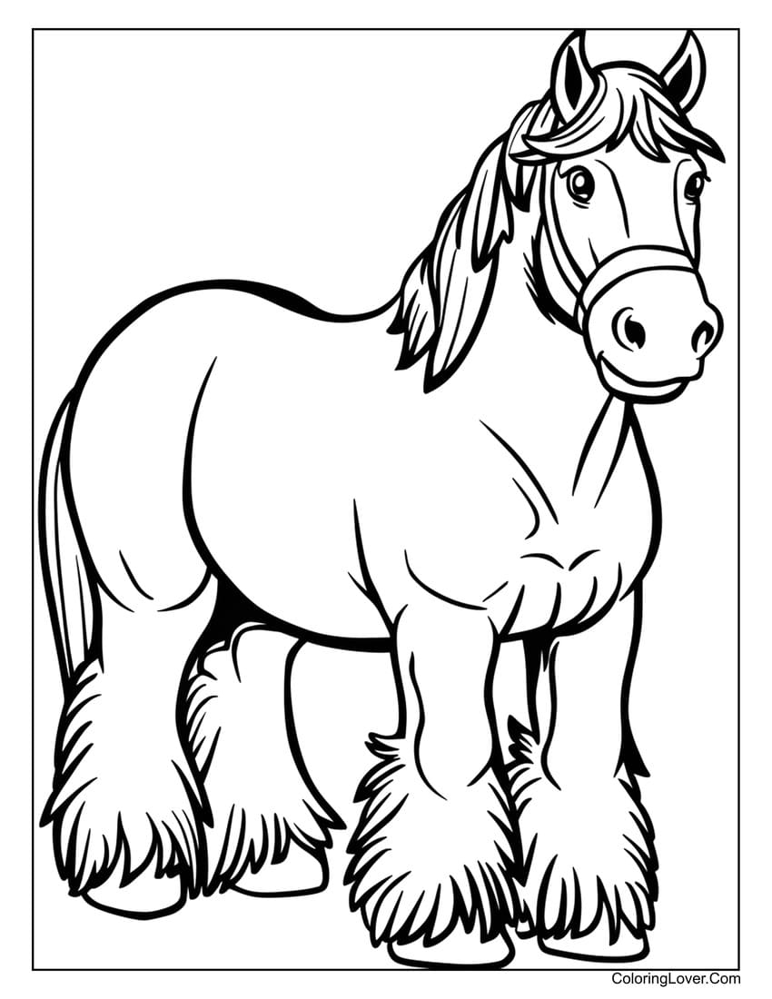 103 Horse Coloring Pages Free Printables For All Ages 