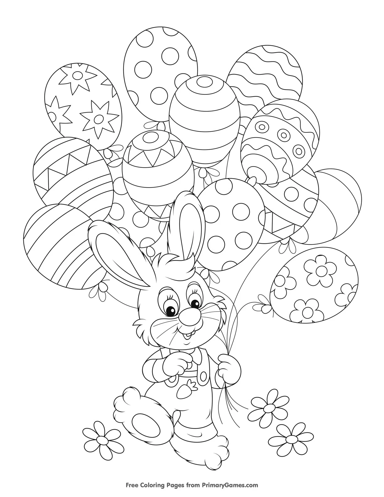 12 Free Easter Coloring Pages For Kids