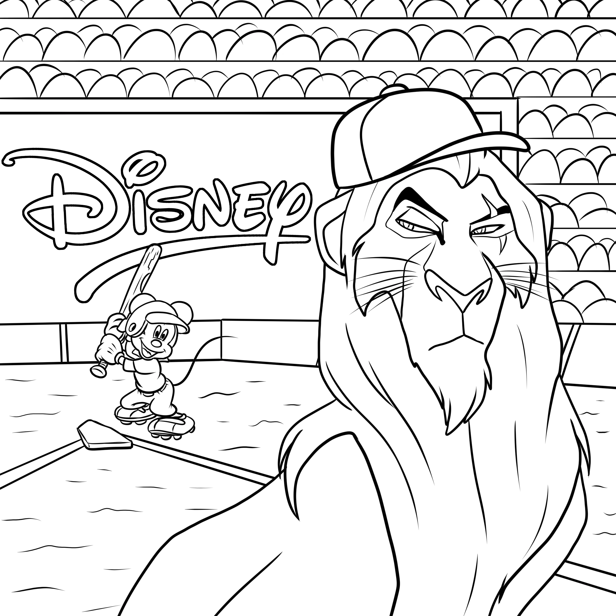 14 Free Printable Disney Coloring Pages TheToyZone