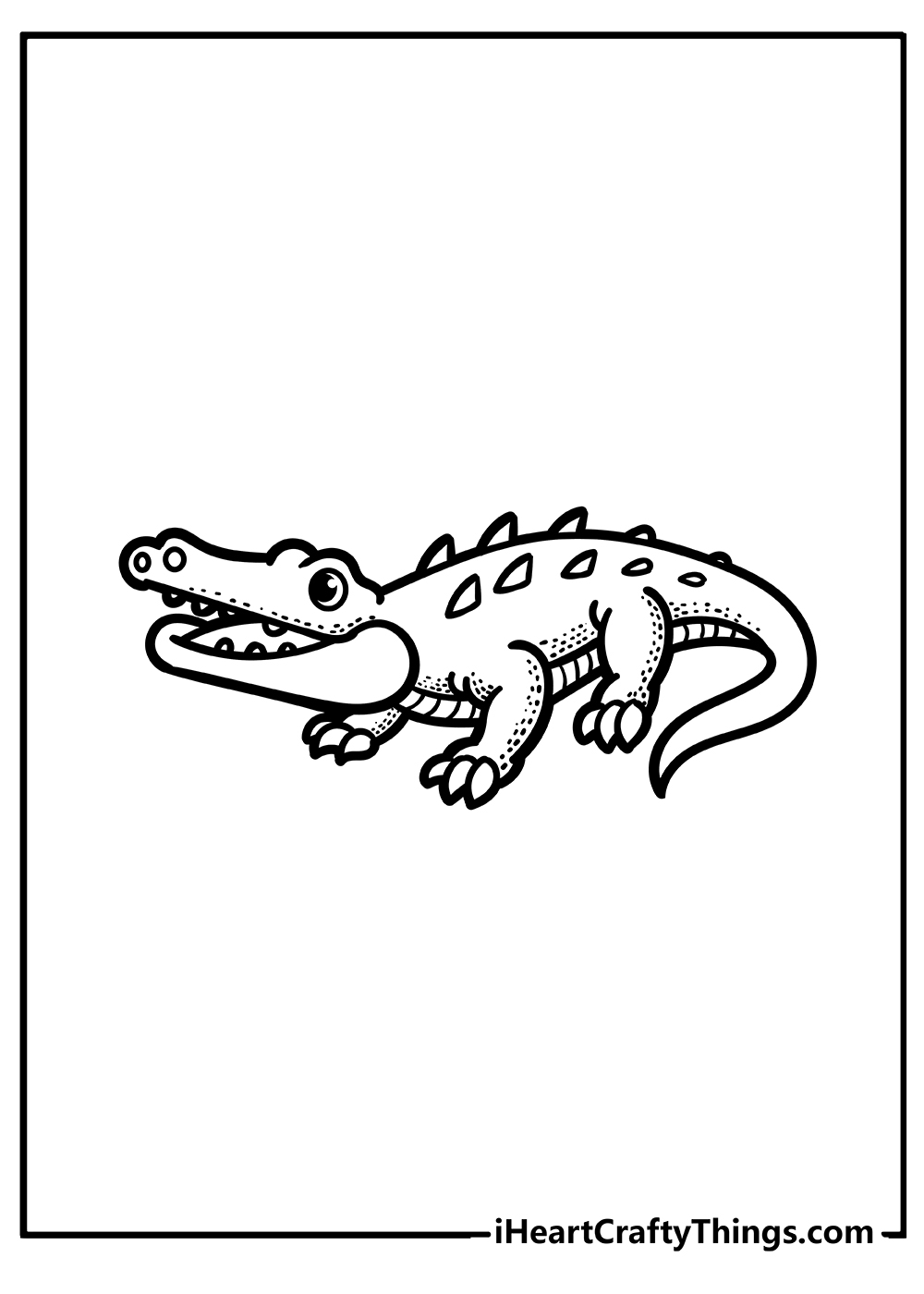 15 Crocodile Coloring Pages 100 Free Printables 