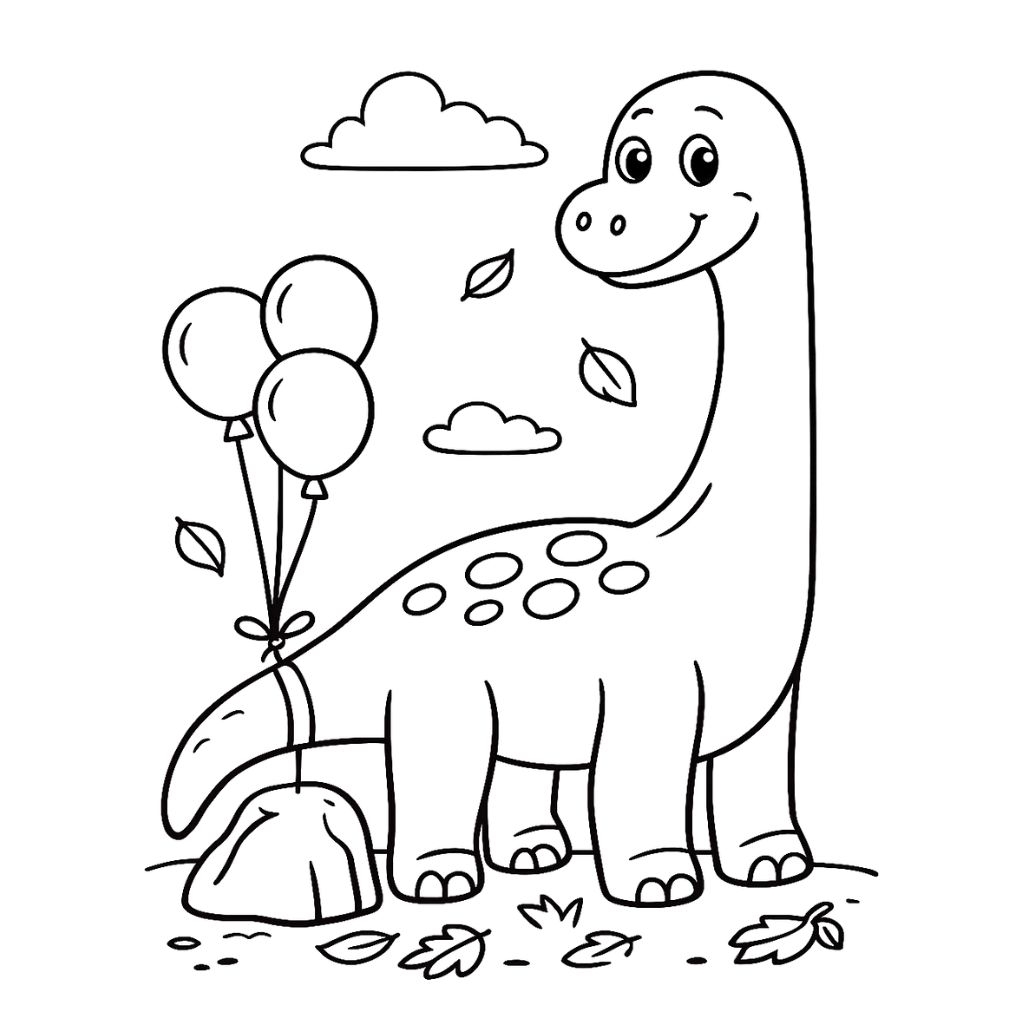 15 Dinosaur Coloring Pages Free Printables For Kids And Adults