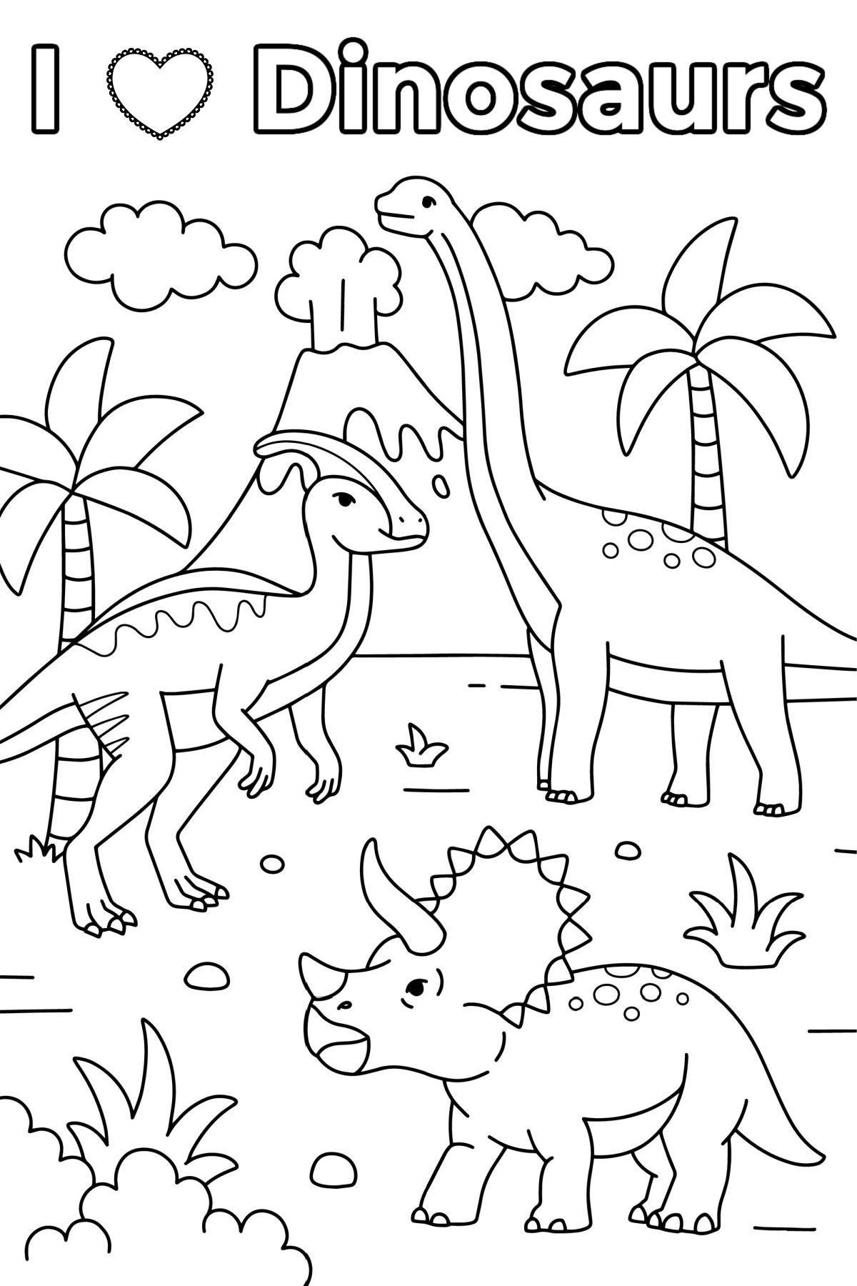 15 Dinosaurs Coloring Pages T Rex Stegosaurus Raptor 